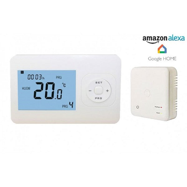 Termostat centrala gaz WiFi+RF  Compatibil Google Home si Amazon Alexa