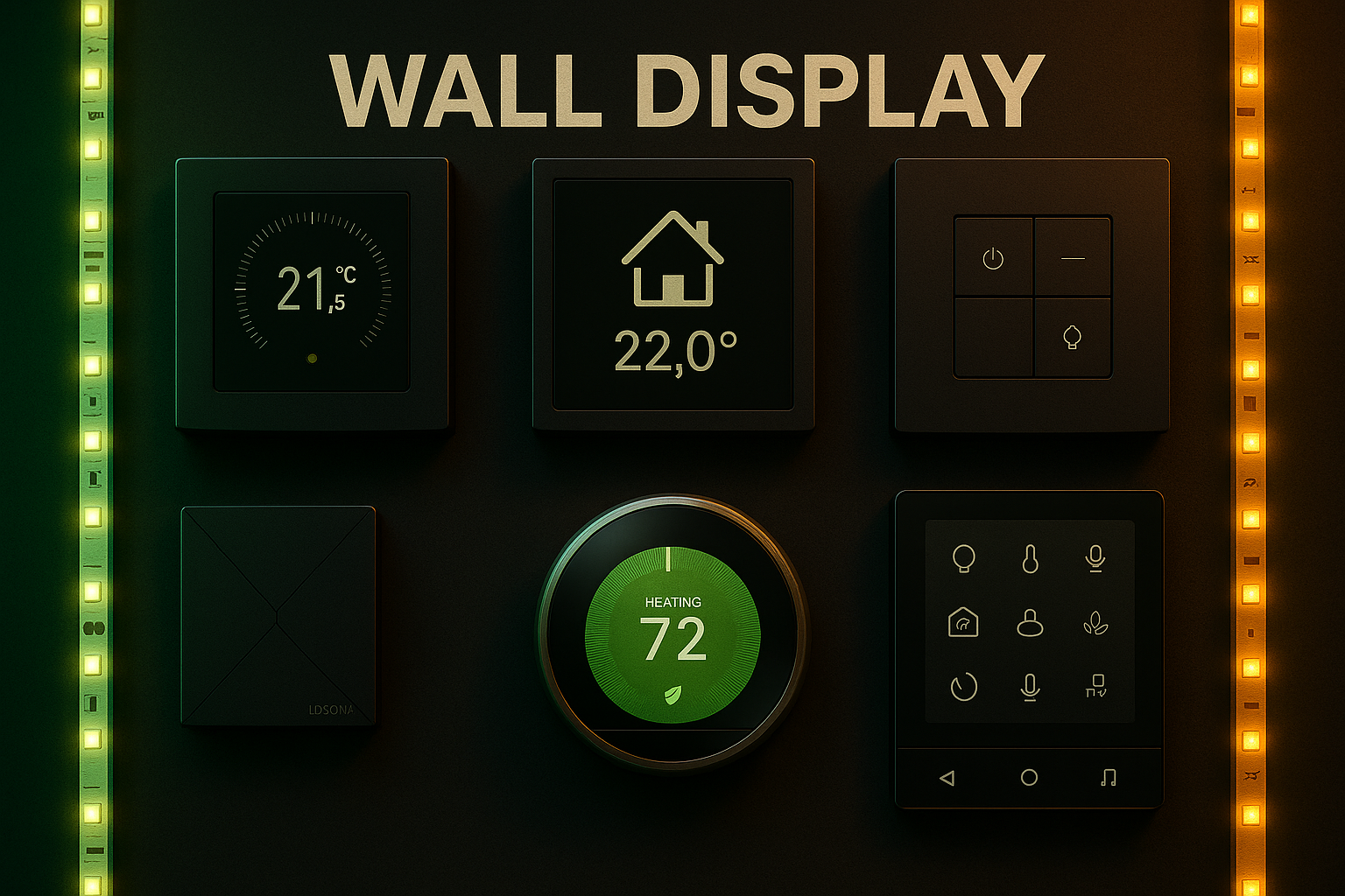 Wall Display – Panouri inteligente pentru controlul casei smart