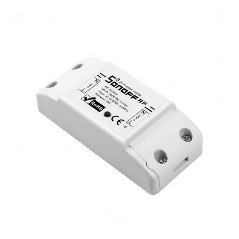 Releu wireless/radiofrecventa Sonoff, 433 Mhz, 10A