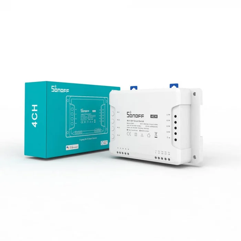 Releu wireless Wi-Fi 4 canale Sonoff 4CH R3