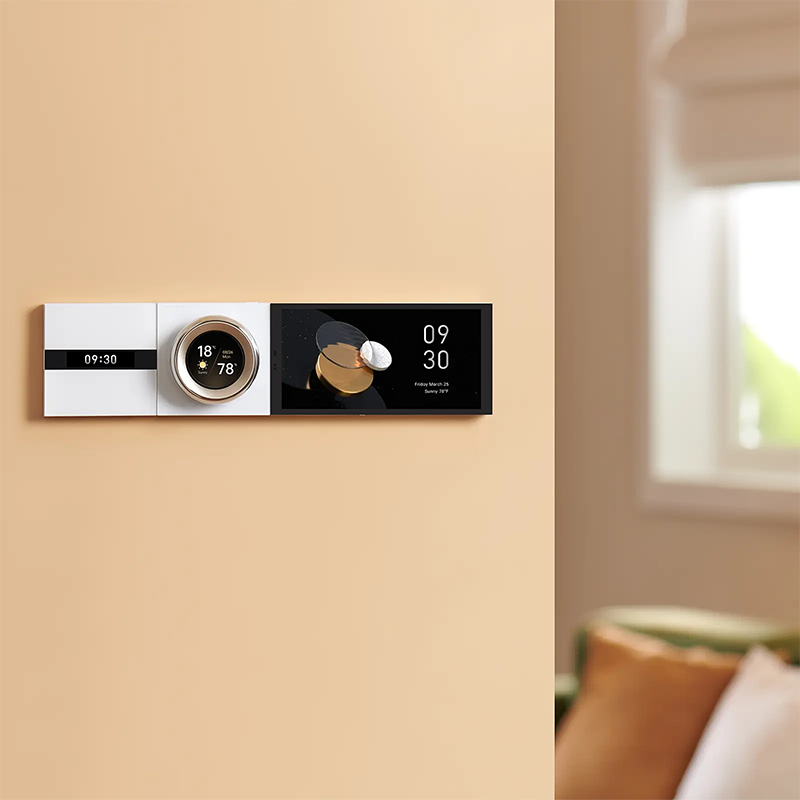 Întrerupător inteligent ‎Aqara Display Switch V1, 2 canale, Zigbee