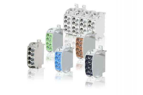 Bloc derivatie 25mm2 maro