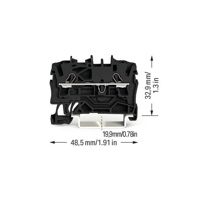 Set 5 cleme Wago TOPJOB de 2.5mmp 2002-1201