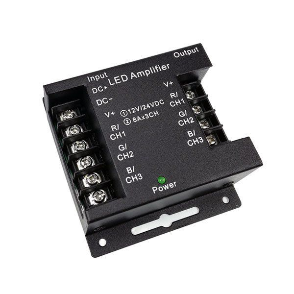 Amplificator Banda LED, cutie de metal