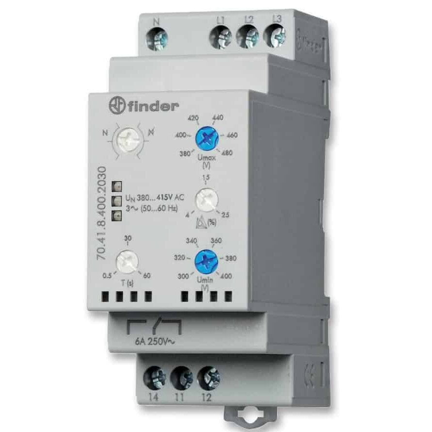 Pachet - Protectie supra si subtensiune pentru instalatia electrica trifazica