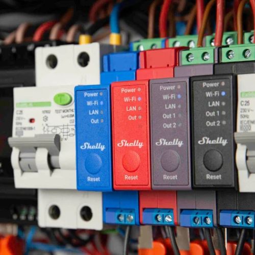 Shelly Pro 1 - releu cu 1 canal, 16A, WiFi, LAN, Bluetooth