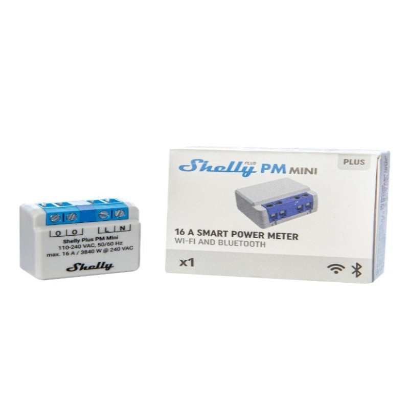 Contor de energie Shelly Plus PM mini, 16A