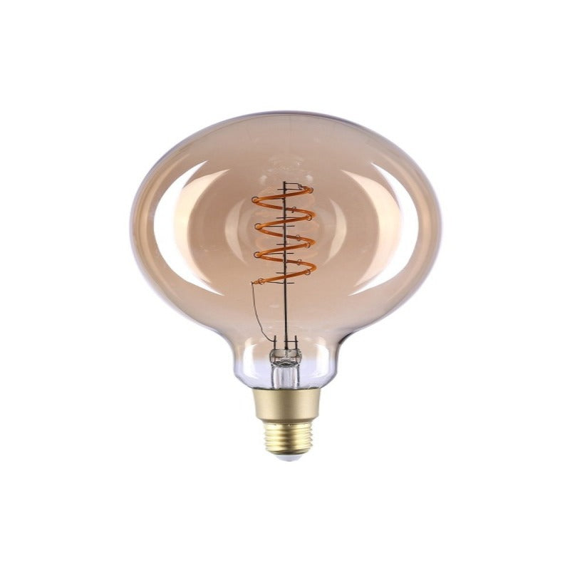 Bec inteligent Shelly Vintage G125, Dimmer, Wi-Fi, E27, 4W, 260 LM, control aplicatie, compatibil Amazon Alexa si Google Assistant