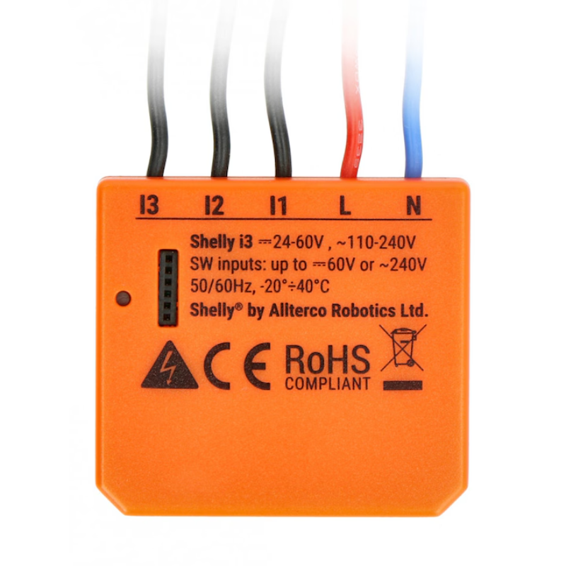 SHELLY I3 - MODULWIFI ACTIVARE SCENE