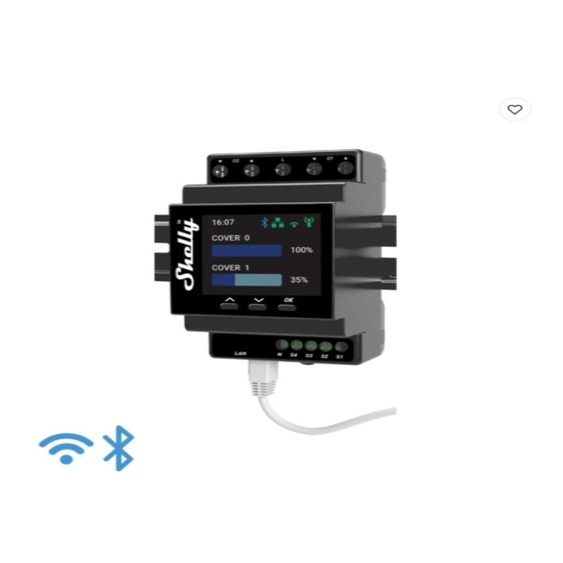Releu inteligent Shelly Pro Dual Cover / Shutter PM