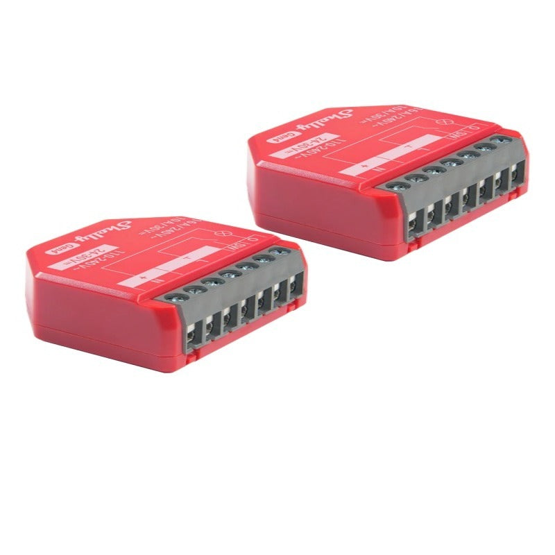 Pachet de 2 x Shelly 1PM Gen4 – Releu inteligent WiFi, Matter, Zigbee, Bluetooth cu masurare consum