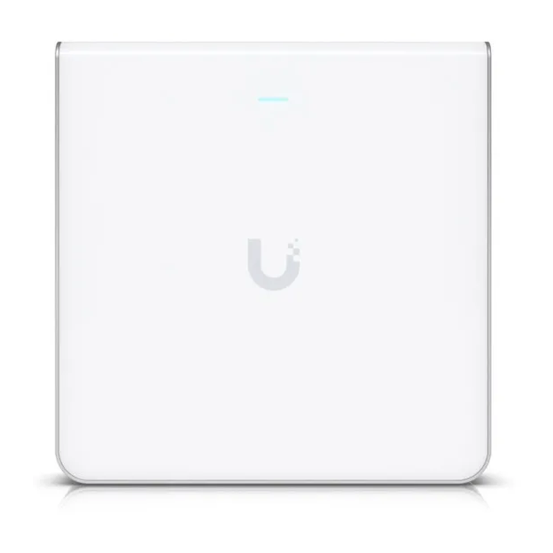 Access Point Ubiquiti UniFi U6 Enterprise In-Wall, WiFi 6E, Tri-band, Gigabit, PoE, MIMO, viteza pana 2.5 Gbps, U6-ENTERPRISE-IW