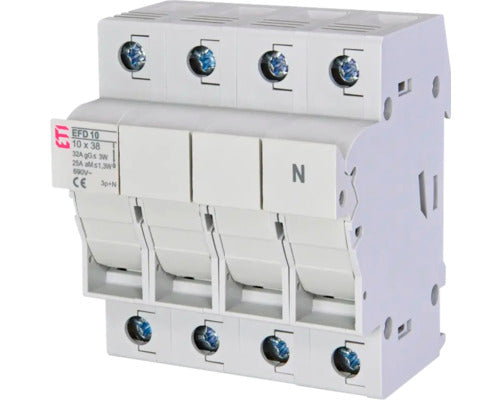 Soclu pentru sigurante fuzibile CH 10