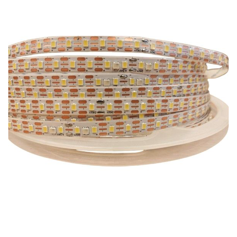 Banda LED SMD2835 24V, 120 LED/m, 8W/m, rola 20m, lumina rece 6000K