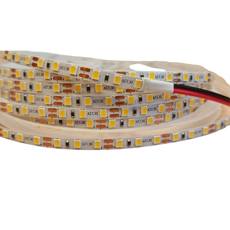 Bandă LED 12V SMD2835 120LED/m 9W/m Alb Cald 3000K Non-Impermeabilă IP20 5mm Lățime - Rolă 5m pentru Interior