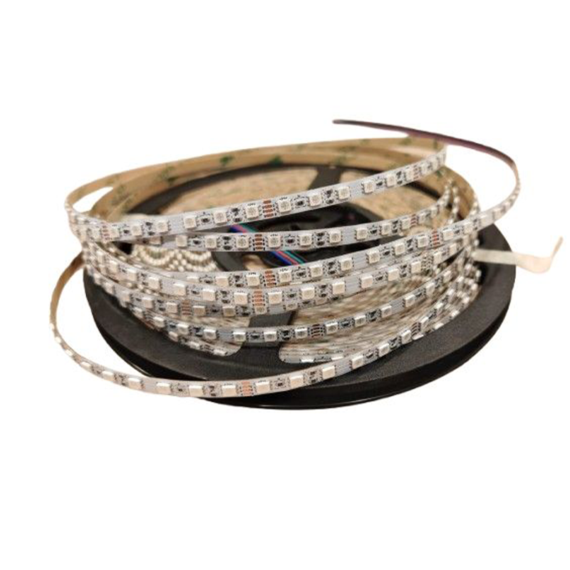 Banda LED RGB 24V, 15W/m, 5mm, 120 LED/m, 10m