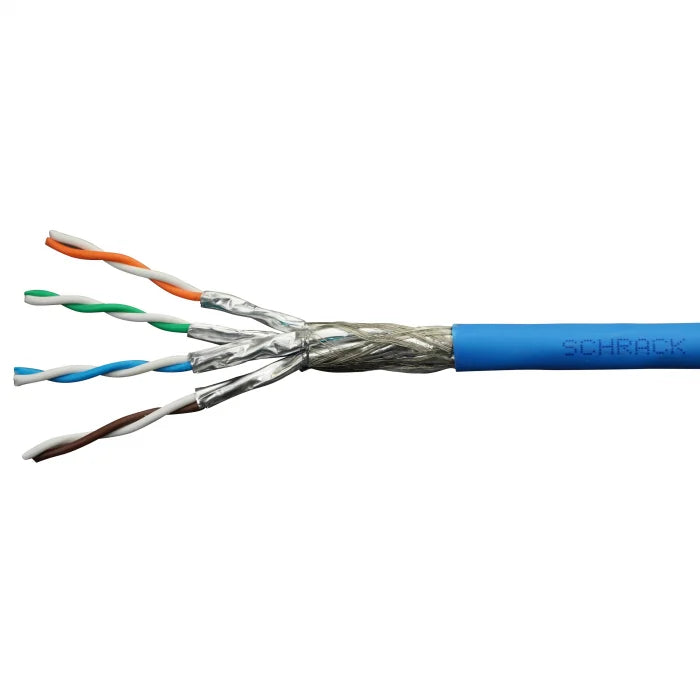 Cablu S/FTP Cat.7a,4x2xAWG22/1,1.200Mhz,LS0H-3,B2ca,50%,albs