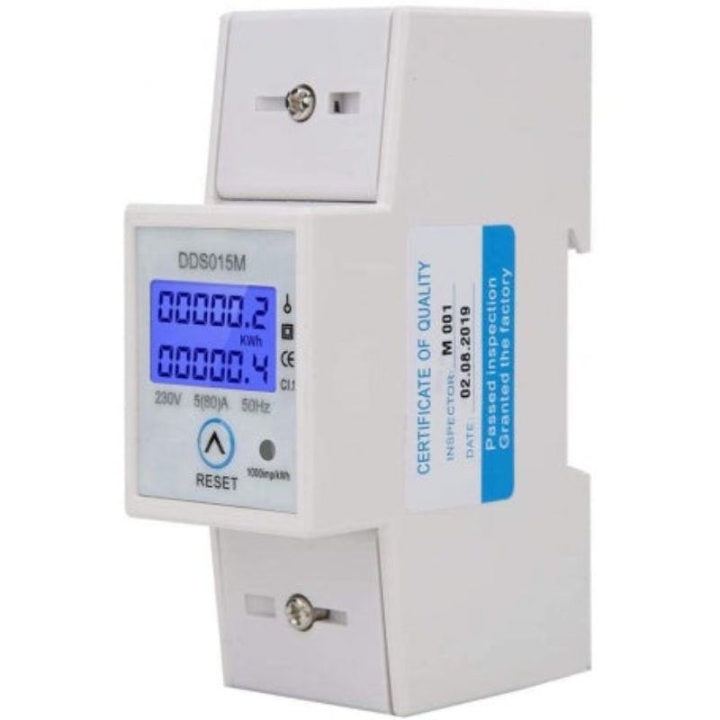 Contor monofazat de energie electrica, Sina, Sinotimer, KWH, DDS015M, 230V, ecran digital LED
