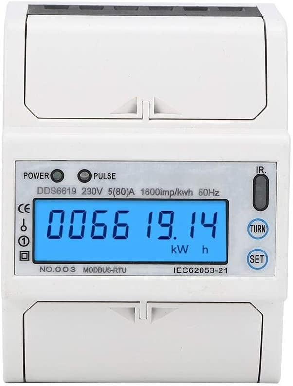 Contor monofazat de energie electrica, Sina, Sinotimer, KWH, DDS6619-014, 220V, ecran digital LED