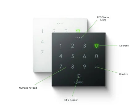 Control Acces Loxone - NFC Code Touch Air Anthracite