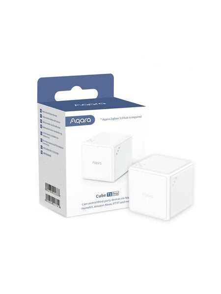 Cub interactiv Aqara Cube T1 PRO, cu pana la 6 actiuni programabile, Zigbee