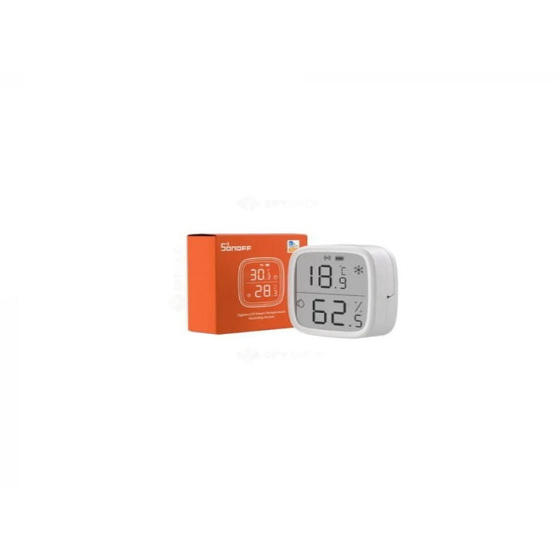 Senzor de temperatura si umiditate Sonoff SNZB-02D, Zigbee 3.0