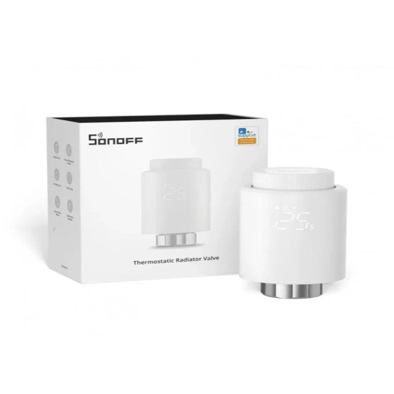 Valva termostatica pentru calorifer Sonoff TRVZB, Zigbee 3.0