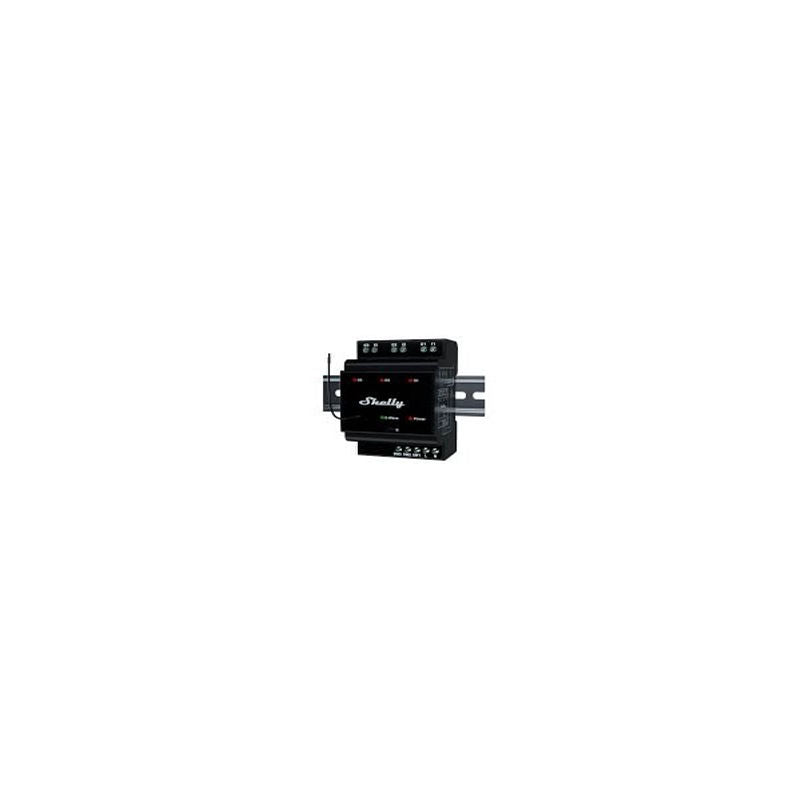 Shelly Wave Pro 3 (2025) LR – Releu Profesional Z-Wave cu 3 Canale, Montaj pe Șină DIN și Tehnologie Long Range