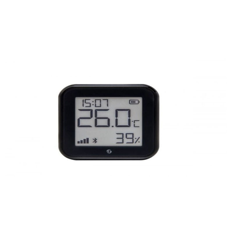 Termostat Shelly H&amp;T Gen3 Matte Black, ecran E-ink, WiFi, control aplicatie