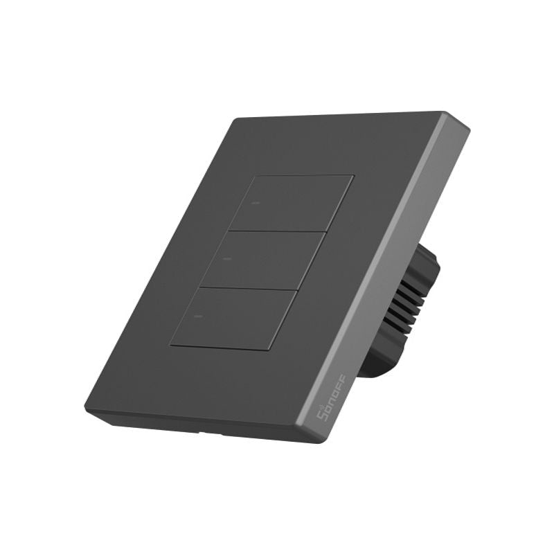 Sonoff SwitchMan M5-3C-120W – Întrerupător Inteligent cu 3 Canale, Butoane Fizice și Control Wi-Fi
