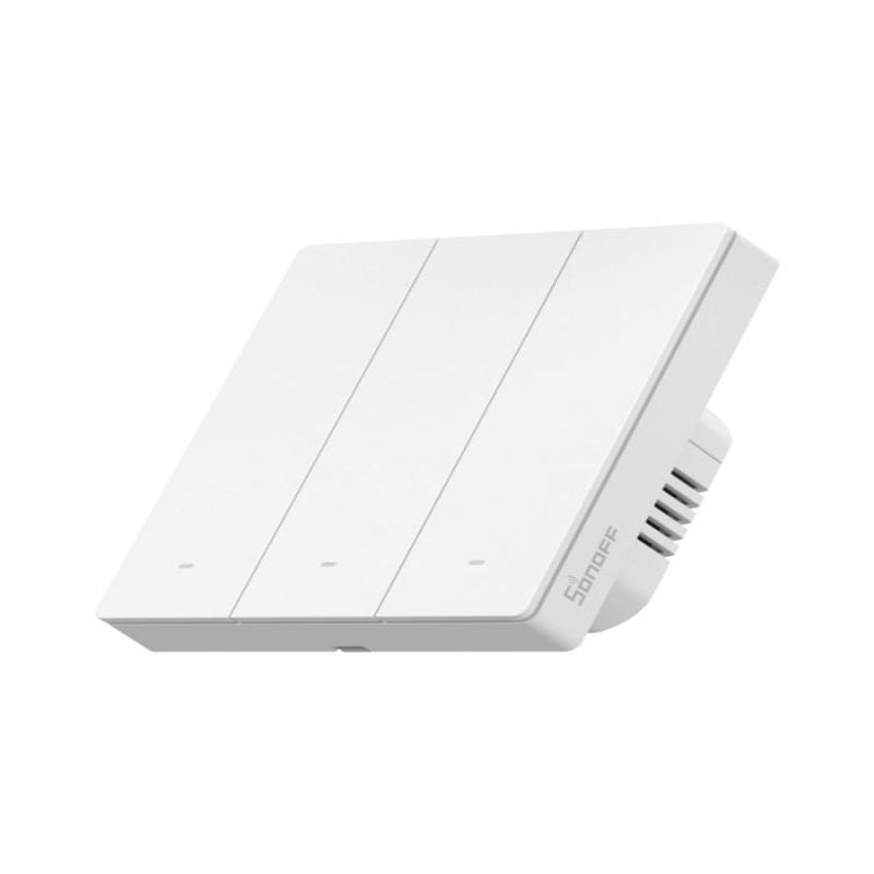 Întrerupător inteligent Sonoff M5-3C-86W, 3 canale, 10A, protocol Matter, Alb