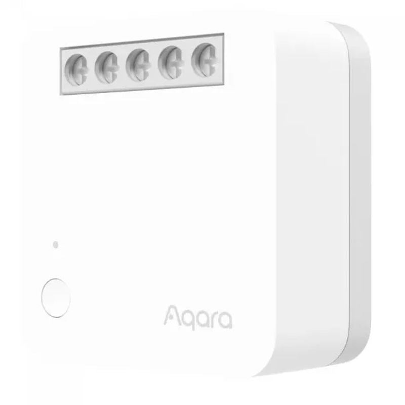 Releu inteligent Aqara Single Switch Module T1, 1 canal, FARA NUL, 10A, Zigbee