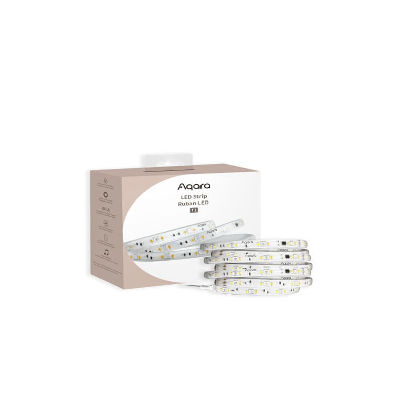 Banda LED Zigbee AQARA LED Strip T1 (RLS-K01D) RGB+CCT, 2 metri