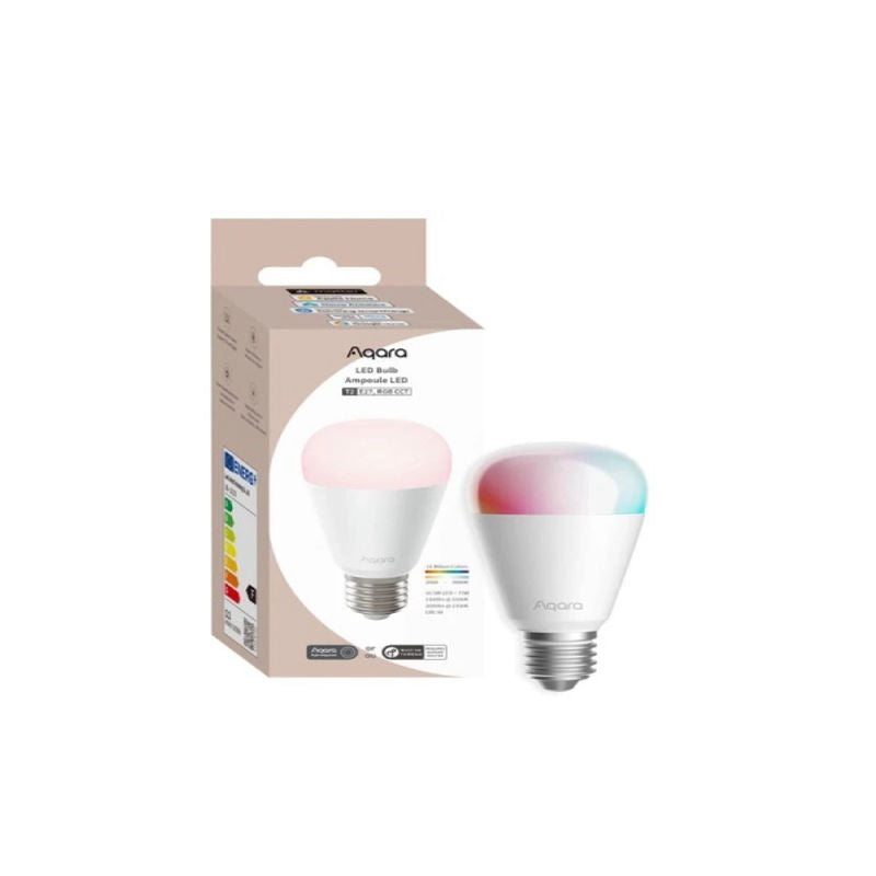Bec Led RGB Aqara Bulb T2, E27, 1100 Lumeni, Thread, Zigbee