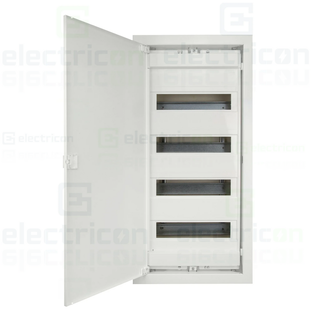 Tablou sigurante metalic, incastrat, 48 module, 4x12, IP40, Schrack