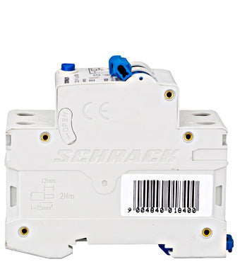 Intrerupator diferential RCBO, 1P+N, C20, 30mA, tip A, 20A, Amparo, Schrack