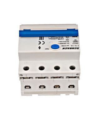 Intrerupator diferential RCBO, 1P+N, C16, 30mA, tip A, 16A, Amparo, Schrack