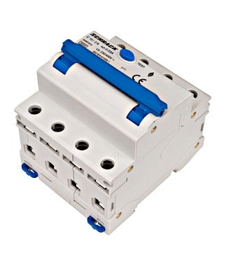 Intrerupator diferential RCBO, 1P+N, C16, 30mA, tip A, 16A, Amparo, Schrack