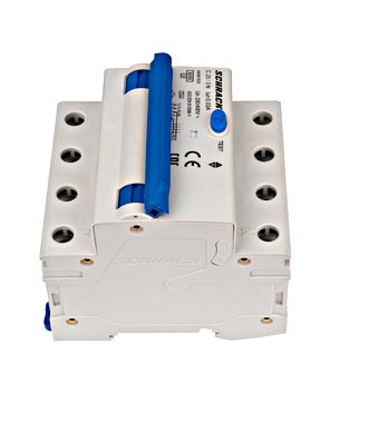 Intrerupator diferential RCBO, 3P+N, 30mA, 6kA, curba C, tip A, 25A, Amparo, Schrack