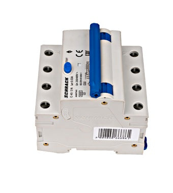 Intrerupator diferential RCBO, 3P+N, 30mA, 6kA, curba C, tip A, 40A, Amparo, Schrack