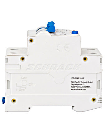 Siguranta diferentiala RCBO, B6, 6A 1P+N, 6kA, 30mA, tip A, AMPARO, Schrack