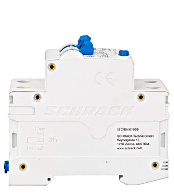 Siguranta diferentiala RCBO, B13, 13A 1P+N, 6kA, 30mA, tip A, AMPARO, Schrack