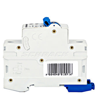 Siguranta automata (disjunctor) , 1P , C4,4A, 6kA, curba C, Amparo, Schrack