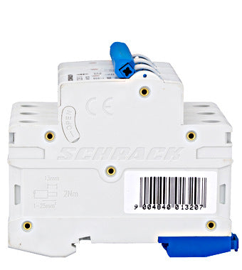 Siguranta automata (disjunctor) , 3P (tripolara) , C25 ,25A, 6kA, Amparo, Schrack
