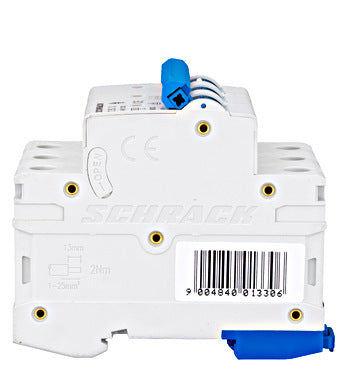 Siguranta automata (disjunctor) , 3P (tripolara) , C50 ,50A, 6kA, Amparo, Schrack