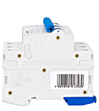 Siguranta automata (disjunctor) , 3P (tripolara) , C63 ,63A, 6kA, Amparo, Schrack