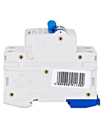 Siguranta automata (disjunctor) , 1P+N , C25 ,25A, 6kA, Amparo, Schrack