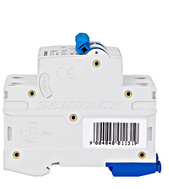 Siguranta automata (disjunctor) , 1P+N , C32 ,32A, 6kA, Amparo, Schrack