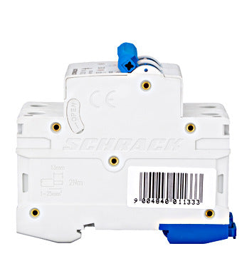 Siguranta automata (disjunctor) , 1P+N , C50 ,50A, 6kA, Amparo, Schrack