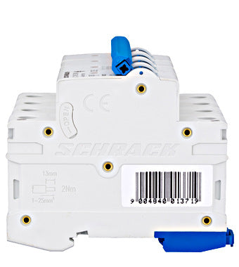 Siguranta automata (disjunctor) , 3P+N , C16 ,16A, 6kA, curba C, Amparo, Schrack